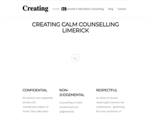 Tablet Screenshot of counsellinglimerick.com